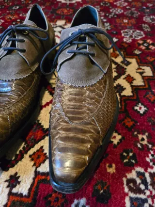 Roberto Cavalli Zapatos Pitón Talla 42