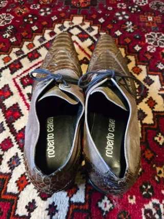 Roberto Cavalli Zapatos Pitón Talla 42