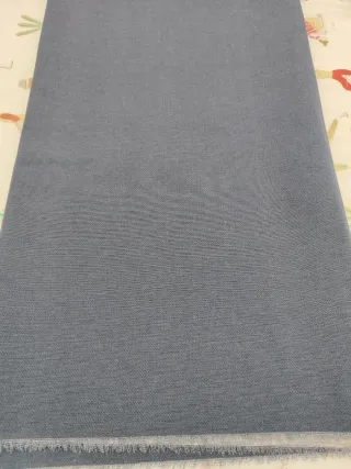 Retal tela loneta azul marino