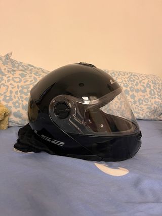 Casco Moto Integral LS2 Negro