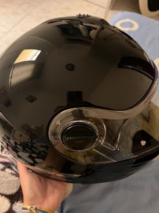 Casco Moto Integral LS2 Negro