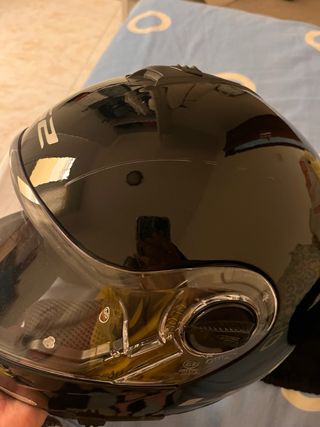 Casco Moto Integral LS2 Negro