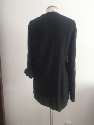 Blusa/camisa negra manga larga