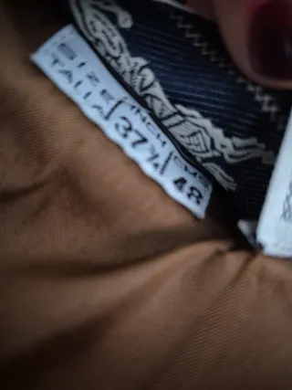 Abrigo Burberry Militar Camel Mujer Talla 48