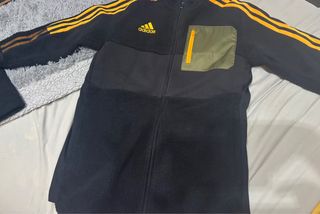 Sudadera Adidas Negra de borreguillo