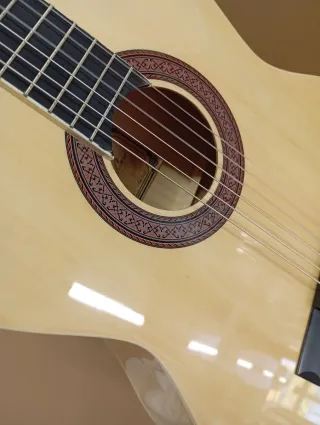 Guitarra Clásica con Funda y Golpeador