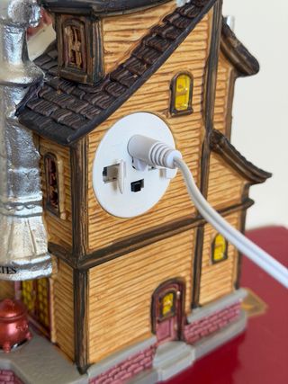 Fabbrica cioccolato natale paesello lemax lucy