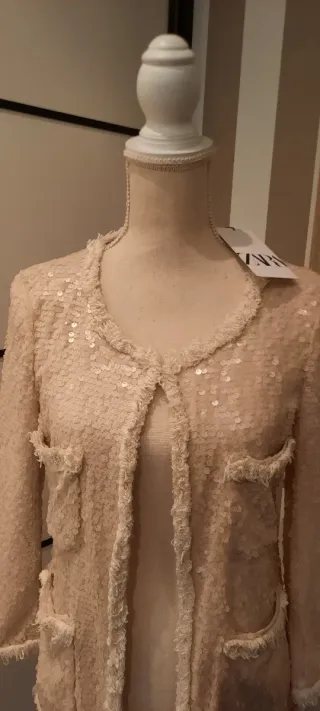 Chaqueta Zara Lentejuelas