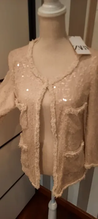 Chaqueta Zara Lentejuelas