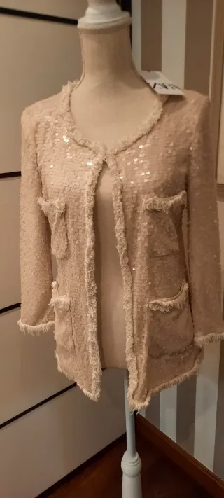 Chaqueta Zara Lentejuelas