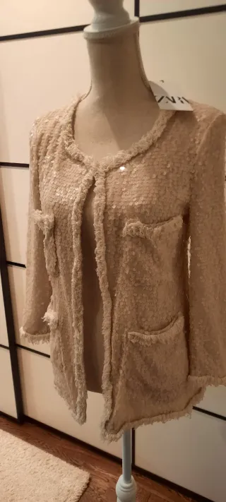 Chaqueta Zara Lentejuelas