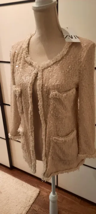 Chaqueta Zara Lentejuelas