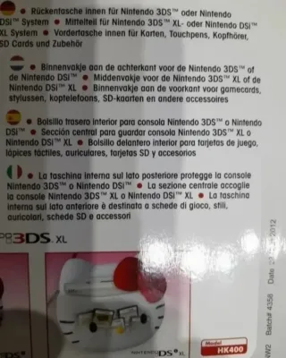 Offerta. NUOVO. Disponibile in 7 giorni Custodia per 3DS, DSI XL