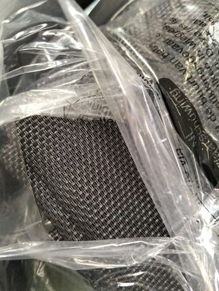 Sedia a dondolo SONGMICS nera