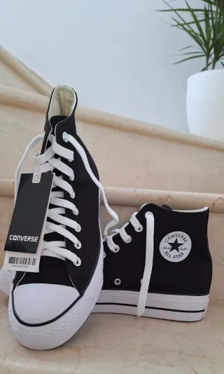 Converse All Star Negras Talla 44 Unisex