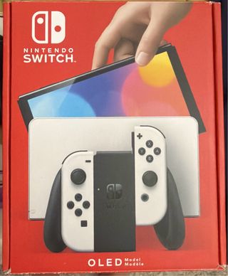Nintendo Switch OLED Blanca/Negra Sin Estrenar