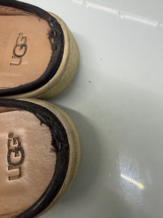 UGG Luci ciabatte scamosciate nere 38