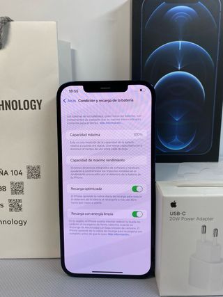 iPhone 12 Pro Max 256GB Blu IMPOLUTO BATTERIA 100%
