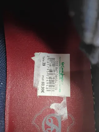 Zapatos playeros Dustin Talla 39