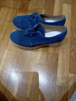 Zapatos transpirables azules