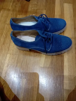 Zapatos transpirables azules