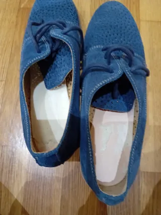 Zapatos transpirables azules