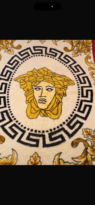 Manta Matrimonial Versace 220x240