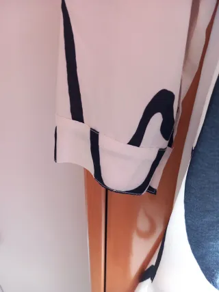 Vestido camisero estampado