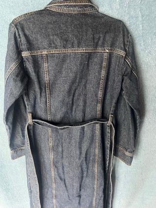 Cazadora tejana larga Zara