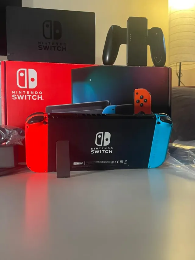 NUEVO | Nintendo switch v2 con accesorios