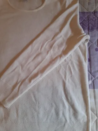 Jersey Anne Weyburn Crema Talla M