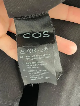 Camisa COS hombre negra