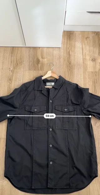 Camisa COS hombre negra