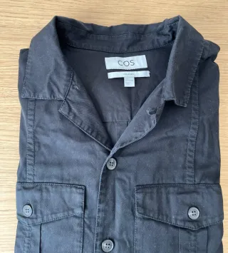Camisa COS hombre negra