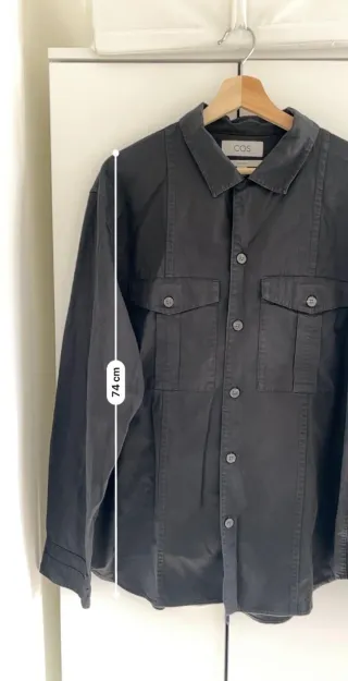 Camisa COS hombre negra