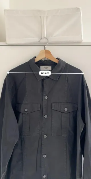 Camisa COS hombre negra