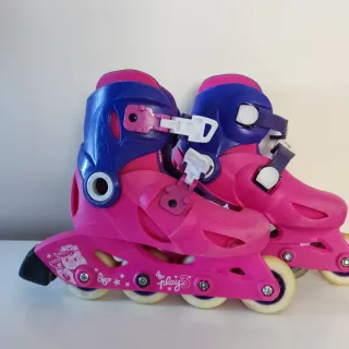 Lote Casco, Protecciones y patines Infantil