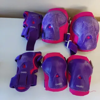 Lote Casco, Protecciones y patines Infantil