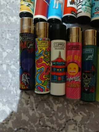 Collezione 19 accendini CLIPPER 2022-2025