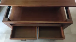 Mesa de centro de madera maciza