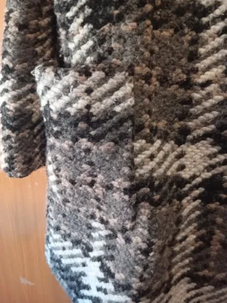 Abrigo de mujer estampado