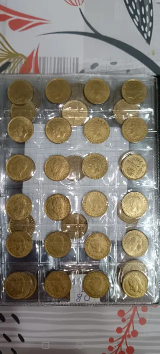 Lote de monedas de colección