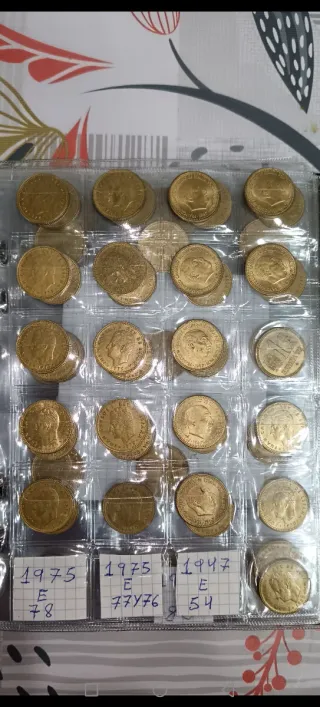 Lote de monedas de colección