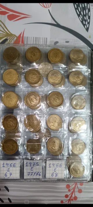 Lote de monedas de colección