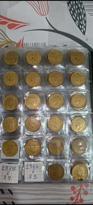 Lote de monedas de colección