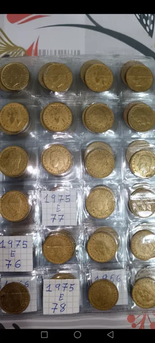 Lote de monedas de colección
