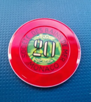 Ficha Casino Montecarlo 20 Monaco