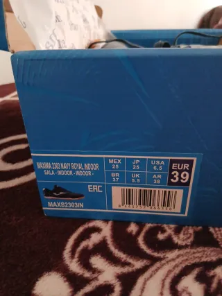 Zapatillas Joma Maxima Azul Marino