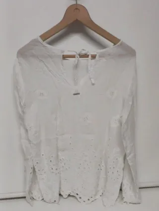 Blusa Algodón Bato Peto Talla L