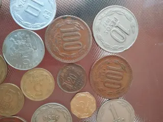 Lote 150 monedas de 14 países